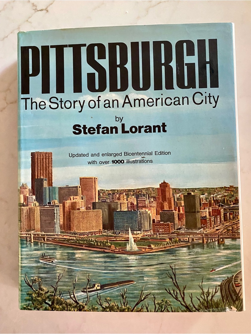 PITTSBURGH The Story of an American City S. Lorant - coffee table book HUGE VTG